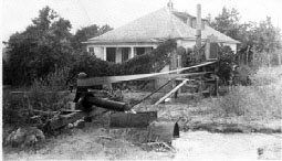 The ranch home where Richard was born and raised